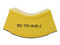 Kit de codo Vertical CommScope para canalización de fibra, 45 grados, Color Amarillo.