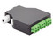 Módulo distribuidor de Fibra Óptica de 6 acopladores Linkedpro, Duplex SC/APC monomodo.
