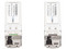 Par Transceptores LinkedPro Bidireccionales SFP+ para fibra Monomodo (Mini-Gbic), 10 Gbps, Conectores LC Simplex, Hasta 10km de Distancia.