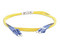 Jumper de Fibra Optica Monomodo Panduit 9/125 OS2, SC/APC-SC/APC Simplex, OFNR (Riser), Color Amarillo, 1m.