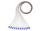 Kit de 12 Pigtails con Conector LC de 1m, Monomodo 9/125, 900um.

