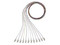 Kit de 12 Pigtails con Conector LC de 1m, Multimodo 50/125 OM4, 900um.