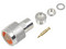 Conector N Macho  RF Indutries RFN-1004-1SX de Rosca, para Cables RG-8/X, LMR-240, BELDEN 9258.