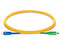 Jumper SBE TECH SC/UPC a SC/APC, Monomodo, 2m. Color Amarillo.