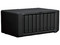 Servidor NAS Synology DS1823XS+, con 8 bahías para discos duros(no incluidos), Memoria RAM de 8GB DDR4, Ethernet. Color Negro.