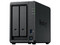 Servidor NAS Synology DiskStation DS725+: 
Procesador AMD Ryzen R1600 (hasta 3.1 GHz), 
Memoria de 4GB DDR4, 
Hasta 2 Bahías para Discos Duros (No Incluidos),
Color Negro.