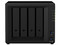 NAS SYNOLOGY DiskStation DS918+ con 4 Bahías para Discos de hasta 3.5”, USB 3.0, 2 Puertos Gigabit, 4 GB DDR3L, hasta 48TB (no Incluye discos duros).