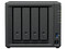 Servidor NAS Synology DS925+: 
Procesador AMD Ryzen V1500B (hasta 2.2 GHz), 
Memoria RAM de 4GB DDR4, 
hasta 4 Bahias, 
Color Negro.