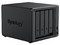Servidor NAS Synology DS925+: 
Procesador AMD Ryzen V1500B (hasta 2.2 GHz), 
Memoria RAM de 4GB DDR4, 
hasta 4 Bahias, 
Color Negro.
