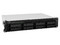Servidor Synology RS1221RPPLUS:
Procesador AMD Ryzen Embedded V1500B (hasta 2.2 GHz),
Memoria de 4GB DDR4,
hasta 8 Bahías SATA.