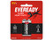 Paquete Batería Eveready Super Heavy Duty de 9V.