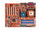 T. Madre Abit IS7-E, ChipSet Intel 865PE + ICH5, 
Soporta: Pentium 4, 478Pins, BUS de 800/533/400MHz, 
Integrado: Audio, Red 10/100, SATA 150
Memoria: 4xBancos DDR400, 4GB Max
Diseño: ATX Completo Ptos: 1 x AGP PRO 8X, 5 x PCI,8x USB 2.0