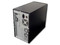 Gabinete Alaska Alpine, color negro, Mini server con fuente de poder 300W