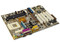 Tarjeta Madre Azza 366A-AV, ChipSet VIA KT266A
Soporta: Athlon XP 2600+ y Duron a 1.3Ghz, BUS 200/266Mhz
Integrado: Audio AC97
Memoria: SDRAM DDR 266Mhz, 3Gb MAX
Diseño: ATX Completo, Puertos: 1x AGP, 5x PCI