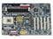 Tarjeta Madre GigaByte GA-7DXE, ChipSet AMD-761
Soporta: Athlon XP 2600+ y Duron a 1.3Ghz, BUS 200/266Mhz
Integrado: Audio AC97
Memoria: SDRAM DDR 266Mhz, 3Gb MAX
Diseño: ATX Completo, Puertos: 1x AGP, 5x PCI