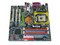 T. Madre GA-8IG1000MK, ChipSet Intel 865G,
Soporta: Pentium 4 HT, bus 400/533/800 FSB,
Memoria: DDR 400 / 333 / 266 , 4 Bancos, 4GB Max,
Integrado: Red, Sonido Realtek ALC655,
Diseño: MicroATX, Ptos: 1x AGP (8x/4x), 3x PCI