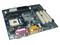 T. Madre GigaByte 8I845GVM-RZ, ChipSet Intel 845GV, 
Soporta: Pentium4 y Celeron, HT con BUS de 400/533Mhz, 
Memoria: SDRAM DDR 266/333, 2 Bancos, 2GB Max, 
Integrado: Audio, Video y Red 10/100Mbps, 
Diseño: Micro ATX, Ptos. 3x PCI