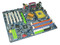 T. M. GIGABYTE GA-7N400 Pro2, ChipSet nForce2 Ultra 400,
Soporta: Athlon XP, Duron / Bus 266/333/400 MHz,
Integrado: Audio de 6 canales, RED, 6 USB2, 1 FireWire,
Memoria: DDR 400/333/266, 4 Bancos, 3GB Max,
Diseño: ATX, Puertos: 5x PCI, 1x AGP 4x/8x