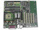T. Madre Intel D850EMV2, ChipSet Intel 850E,
Soporta hasta: All Pentium 4, 478Pins, 400/533 Mhz,
Integrado: Audio AC 97, 
Memoria: RIMM RDRAM PC800, 2Gb Max, (4 Bancos),
Diseño: ATX Completo, Ptos: 1x AGP, 5x PCI, 1x CNR