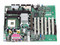 T. Madre Intel D845GEBV2, ChipSet Intel 845GE,
Soporta: Pentium 4 y Celeron con 478Pins 400/533Mhz
Integrado: Audio AC97 y Video Intel Extreme
Memoria: SDRAM DDR 333/266, 2Gb Max, (2 Bancos),
Diseño: ATX Completo, Ptos: 1x AGP, 6x PCI, 1x CNR