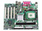 T. Madre Intel D845GLADL, ChipSet Intel 845GL,
Soporta hasta: P4 a 2.8 y Celeron con 478Pins y 400Mhz BUS
Integrado: Audio AC97, Video y LAN 10/100Mbps
Memoria: SDRAM DDR 266, 2Gb Max, (2 Bancos),
Diseño: Micro-ATX, Ptos: 4x PCI