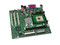 Tarjeta Madre Intel D845GVFNL, ChipSet Intel 845GV,
Soporta: Pentium 4 y Celeron con BUS de 400/533Mhz,
Memoria: SDRAM DDR 200/266/333, 2 Bancos, 2GB Max.,
Integrado: Video, Audio y Red 10/100Mbps,
Diseño: MicroATX, Puertos: 3x PCI, 4x USB