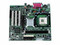 T. Madre Intel D845EPT2, ChipSet Intel 845E,
Soporta: P4 hasta 2.8 y Celeron, 478Pins, 400/533Mhz,
Integrado: Audio AC97, 
Memoria: DDR DIMM, 266/200, 2Gb Max, (2 Bancos),
Diseño: Micro ATX, Ptos: 1x AGP, 3x PCI, 1x CNR.