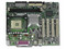T. Madre Intel 845GLLY, ChipSet Intel 845GL,
Soporta hasta: P4 hasta 2.6Ghz y Celeron a 2.4Ghz, (478Pins, 400Mhz)Integrado: Video Intel, Audio AC97,
Memoria: SDRAM DIMM PC133, 2Gb Max, (2 Bancos),
Diseño: Micro ATX, Ptos: 4x PCI