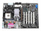 T. Madre Intel D845PEBT2, ChipSet Intel 845PE,
Soporta: Pentium 4 y Celeron con 478Pins 400/533Mhz
Integrado: Audio AC97, LAN 10/100Mbps, Serial ATA Raid
Memoria: SDRAM DDR 333/266, 2Gb Max, (2 Bancos),
Diseño: ATX Completo, Ptos: 1x AGP, 5x PCI