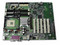 T. Madre Intel D850EMVR, ChipSet Intel 850E, Soporta: Pentium 4, 478Pins, BUS de 400 y 533Mhz,
Integrado: Audio AC-97,
Memoria: RIMM RDRAM PC800, 2GB Max, (4 Bancos),
Diseño: ATX Completo, Ptos: 1x AGP, 5x PCI, 1x CNR