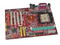 T. Madre MSI K8M Neo-V, ChipSet VIA K8M800,
Soporta: Athlon 64, Sempron 3100+, Socket 754,
Integrado: Video, Audio de 6 canales, 2 Serial ATA y Red,
Memoria: SDRAM DDR 266/333/400, 2 Bancos, 2GB Max,
Diseño: ATX, Puertos: 5x PCI, 1x 