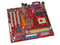 T. Madre PCCHIPS M909G, ChipSet 845GV/ICH4,
Soporta Intel Celeron, Pentium 4 HT & Prescott, 533/400Mhz,
Memoria: DDR 333/266 (2 Bancos), 2Gb Max,
Integrado: Audio 6 canales, Video, RED 10/100Mbps,
Diseño: Micro ATX, Ptos. 3x PCI, 1x AGP Pro, 1x CNR