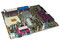 T. Madre Soyo SY-K7VME, ChipSet VIA KM400, 
Soporta: AMD Athlon XP y Duron con BUS de 266/333Mhz, 
Memoria: DDR SDRAM 266/333, 2 Bancos, 2GB Max., 
Integrado: Video, Sonido y Red 10/100Mbps, 
Diseño: Micro ATX, Ptos. 2x PCI, 1x AGP 4x/8x