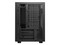 Gabinete DeepCool CH260, Mid Tower, Micro ATX, Panel de Cristal Templado, No Incluye Fuente de Poder. Color Negro.