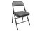 PAQUETE CON 6 Silla acojinada MODAMOB VC188 plegable, 45cmx 45cmx88cm, tubo 22mmx0.8mm, metalica, color negro, 120kg