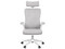 Silla de Oficina MODAMOB MC028, Respaldo de Malla y Cabecera, Soporta Hasta 120 Kg, Pistón Clase 3. Color Blanco y Gris.