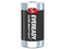 Paquete de 2 Baterías Eveready Super Heavy Duty C de 1.5V.